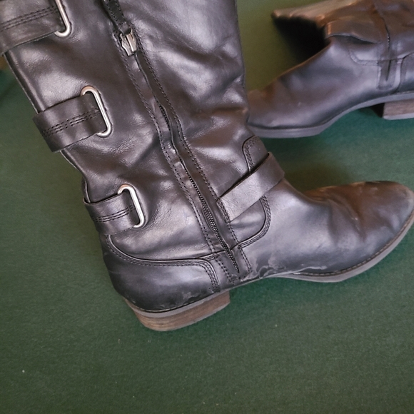 Arturo Chiang Tall Elsie leather boot - Picture 6 of 9
